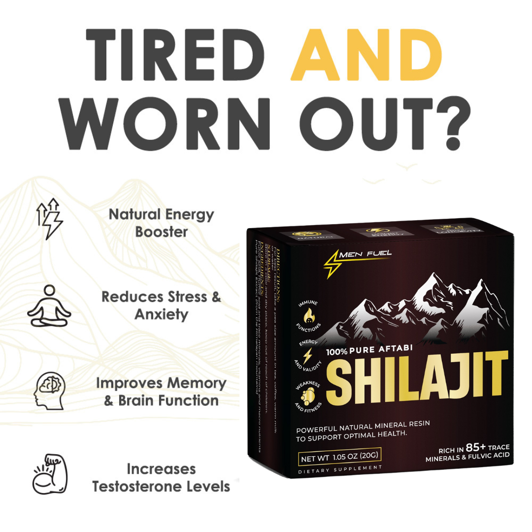 Men Fuel™ Pure Himalayan Shilajit